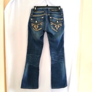 COPY - Rock Revival Gwen Boot Cut Rhinestone Decorated 25×28.5 Jeans